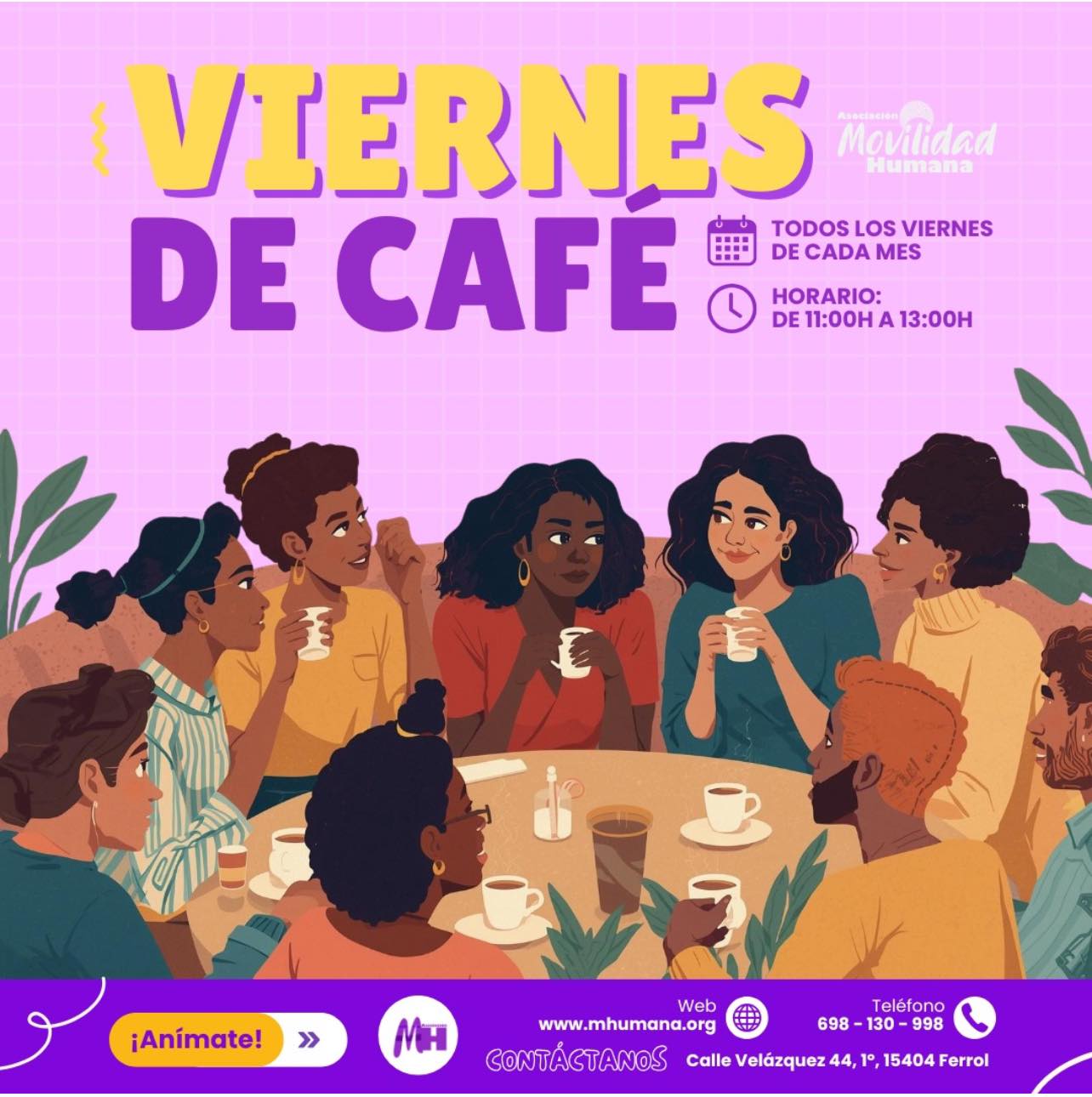 Cartel de Viernes de Café