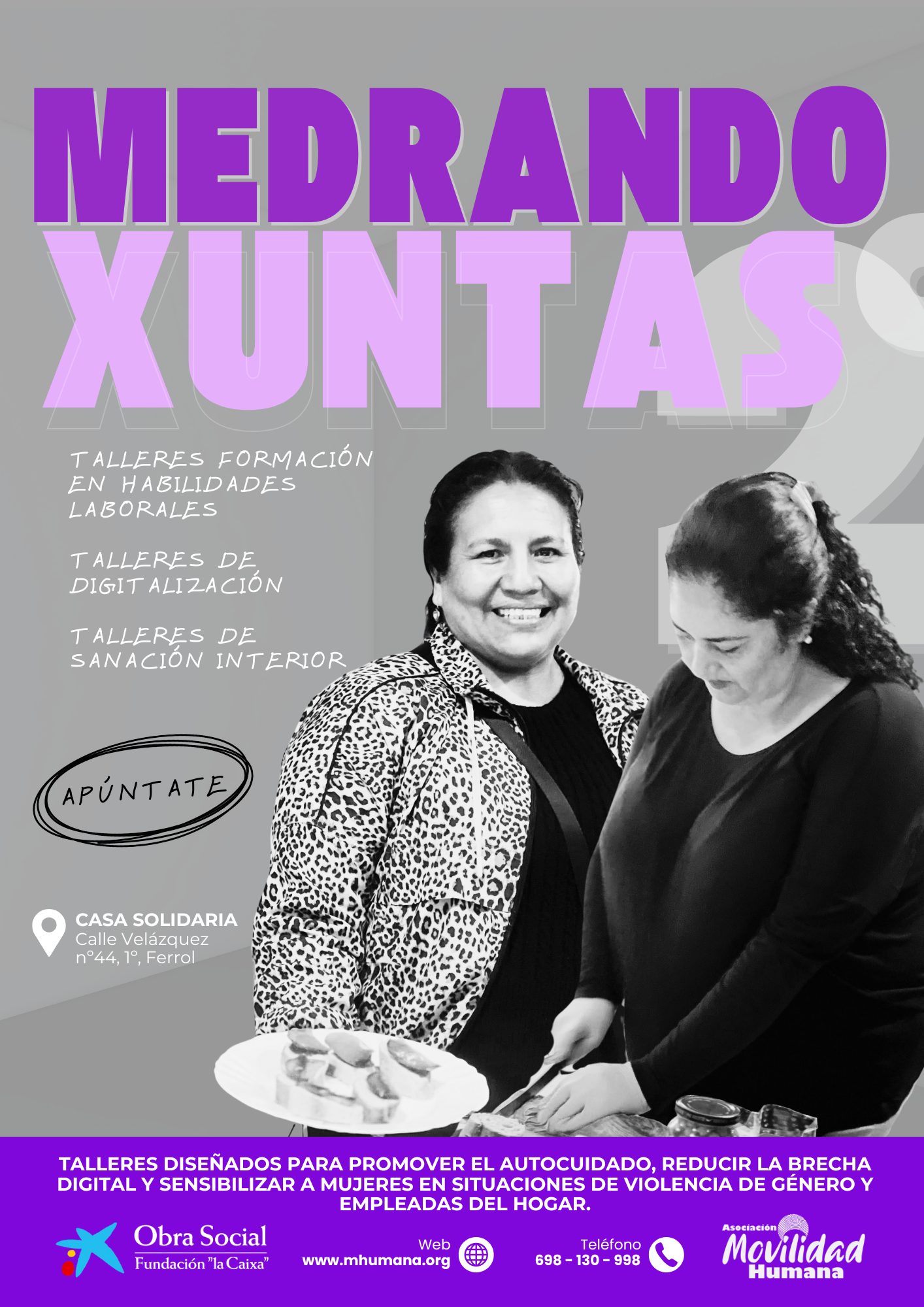 Cartel Medrando Xuntas