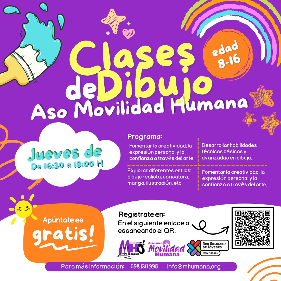 Cartel de Clases de Dibujo