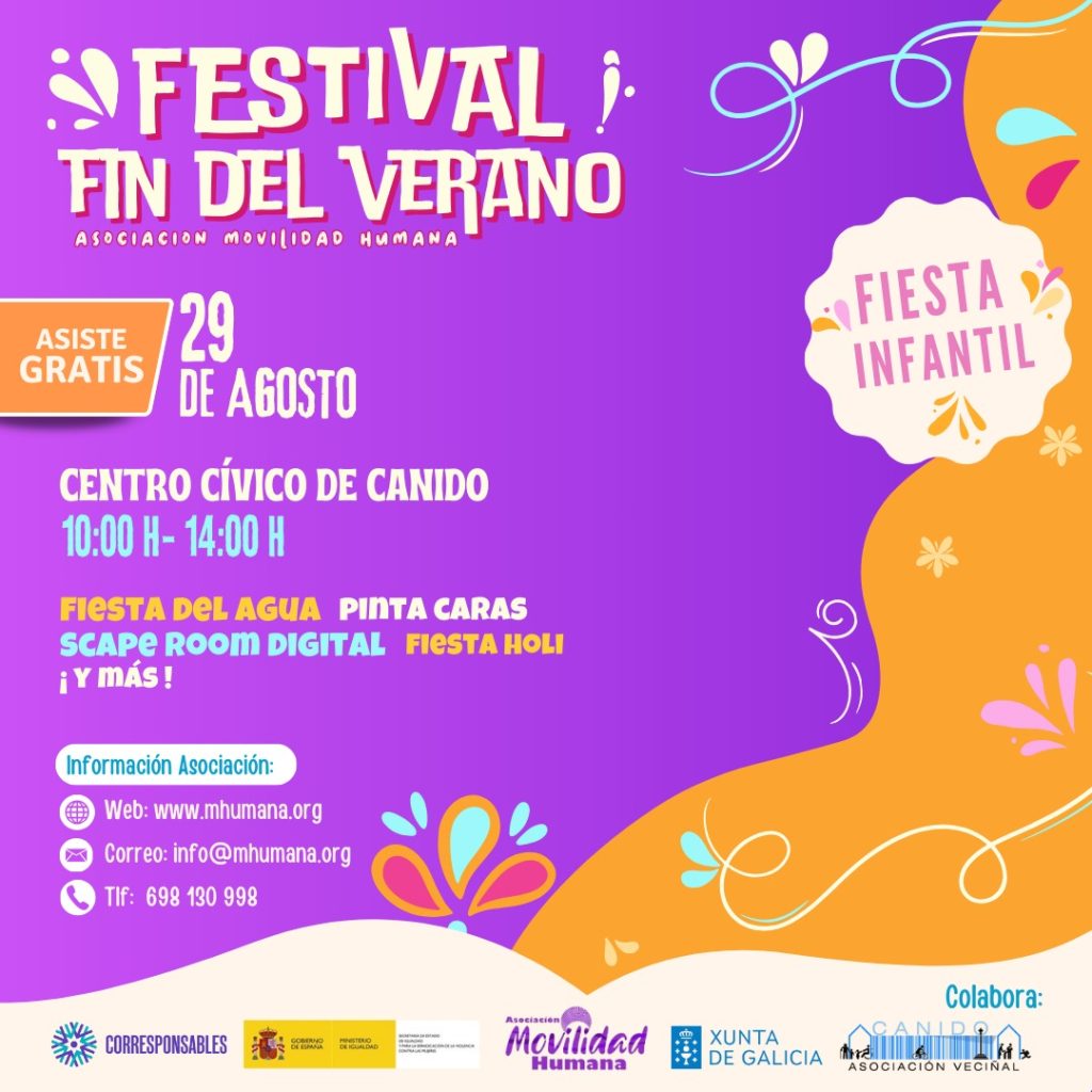 Cartel Gran fiesta fin de verano