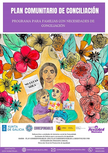 Cartel plan comunitario de conciliación