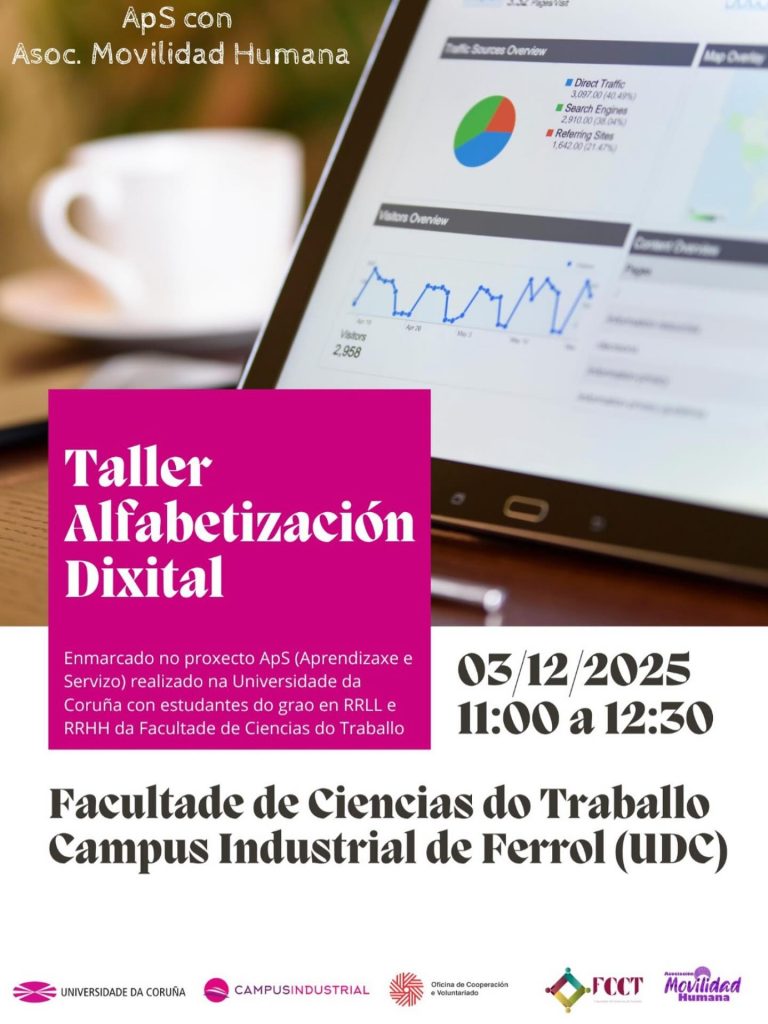 Cartel de taller de alfabetización