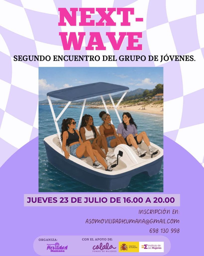 Cartel Next-Wave Segundo encuentro de jóvenes